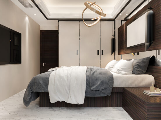 modern wardrobe interior