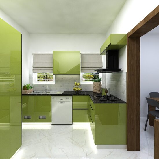 Kitchen Acrylic Finish