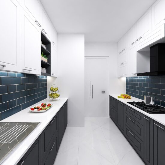 Kitchen in PU Finish