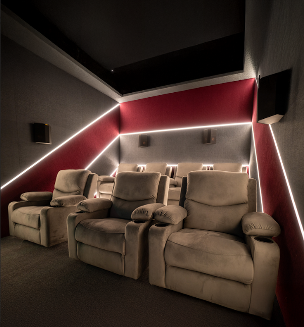 Home theatre interior