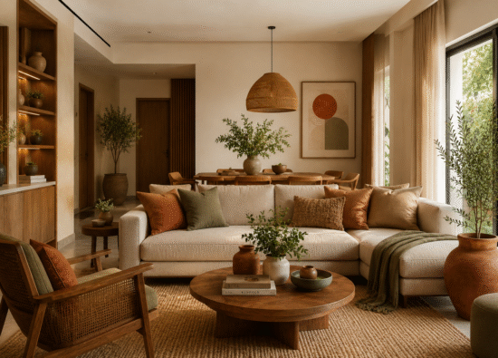 Earthy Tones That Bring Warmth to Modern Home Interior Design